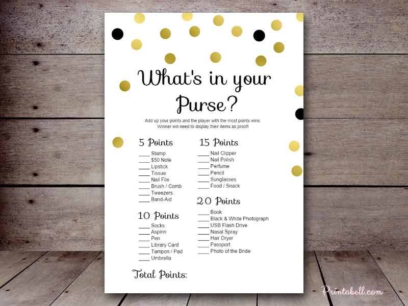 It's just an image of Légend What's in Your Purse Printable It's just a photo of Légend What's in Your Purse Printable