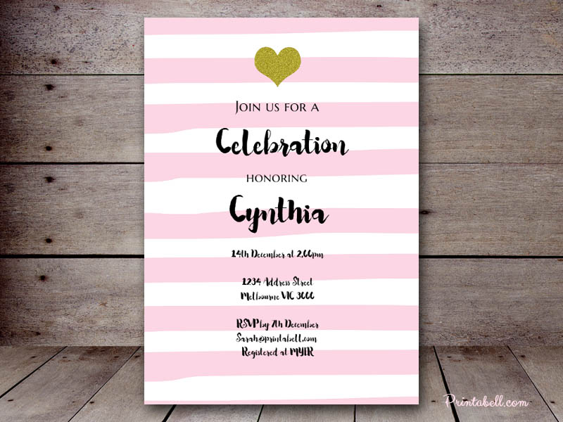 baby shower invites templates