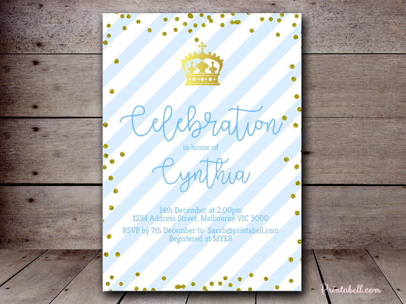 royal invitation templates
