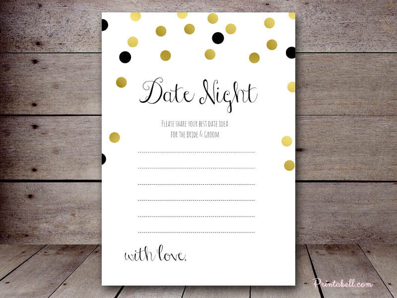 Date Night Cards – Printabell • Create