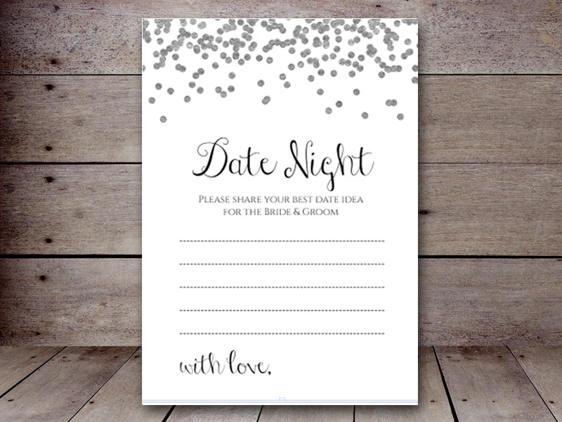 Printable Date Night Template