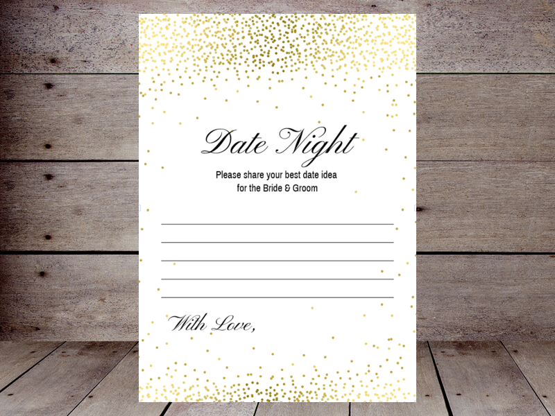 Date Night Cards – Printabell • Create